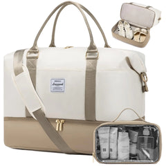 LOVEVOOK Travel Bag Weekender Bags for Women Carry on Overnight Bag with Shoe CompartmentDuffle Bag with Laptop PocketHospital Bag for Labor DeliveryGym Tote Bag with Toiletry Bag